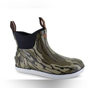 Huk Men's Green Camo Rain Boots Size 11